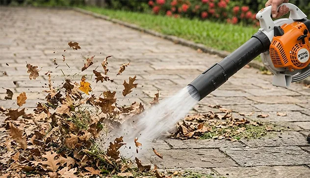STIHL BG 56 — okrągła dysza i rura wydmuchowa do liści